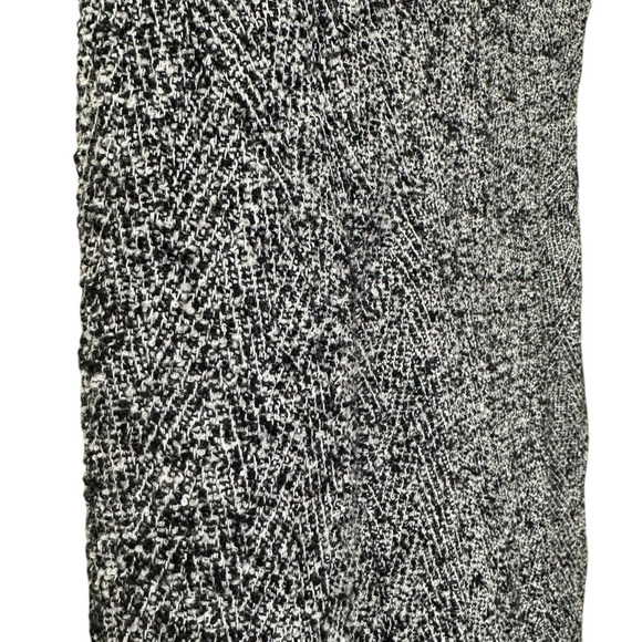 DVF Diane von Furstenberg Women’s 8 Black & White Tweed Sleeveless Orella Dress - Picture 7 of 11